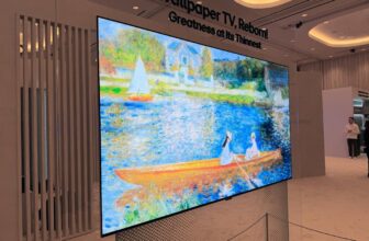 A shocking Wallpaper set, superb Micro RGB colours and a greater Gallery TV