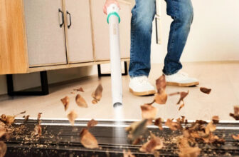 The Shark BlastBoss is a leaf blower that can be utilized indoors