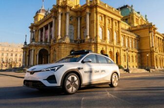 Uber and Pony.ai are testing a robotaxi service for Europe