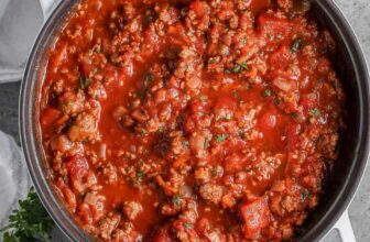 Selfmade Spaghetti Sauce